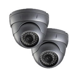 2 Dome Camera CCTV System for Homes - Zone CCTV