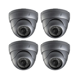 4 dome CCTV cameras - Home CCTV 