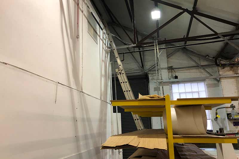 Commercial CCTV Install - Spa World, Leeds factory